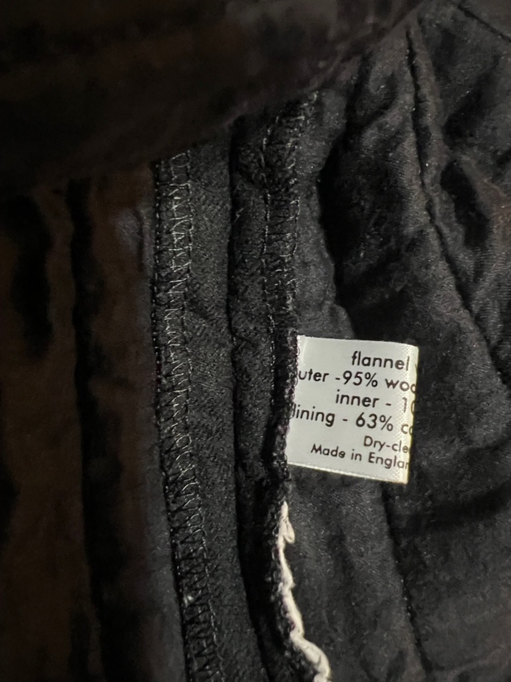 ESKANDAR Neiman Marcus Black Quilted Wool Silk Cashmere Flannel Jacket Coat 0 - Picture 10 of 16